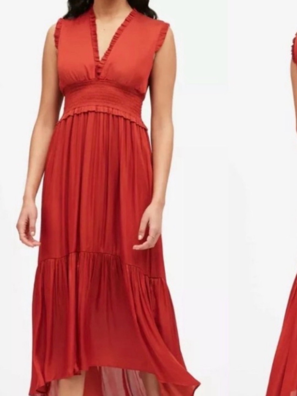 Banana Republic burnt orange dress
